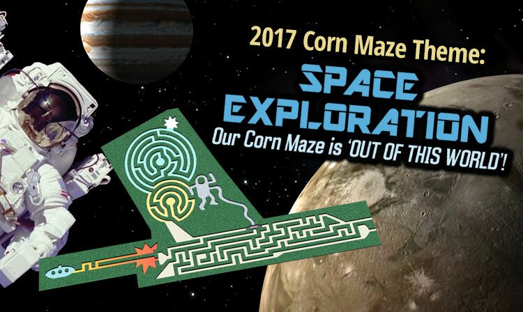 2017 Corn Maze Theme - Space Exploration